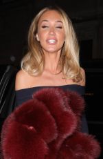 MEGAN MCKENNA at Opium Nightclub on the Set of Celebs go Dating in London 01/14/2019