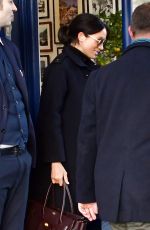 MEGHAN MARKLE and and Her New Press Secretary Christian Jones Out for Lunch in London 01/19/2019