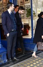 MEGHAN MARKLE and and Her New Press Secretary Christian Jones Out for Lunch in London 01/19/2019