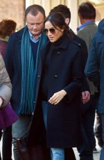 MEGHAN MARKLE and and Her New Press Secretary Christian Jones Out for Lunch in London 01/19/2019