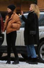 MELANIE GRIFFITH and STELLA BANDERAS Out and About in Aspen 12/27/2018