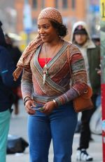 MELISSA MCCARTHY and TIFFANY HADDISH on the Set of The Kitchen in New York 01/10/2019