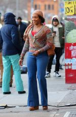 MELISSA MCCARTHY and TIFFANY HADDISH on the Set of The Kitchen in New York 01/10/2019