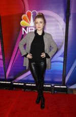 MELISSA ROXBURGH at NBC New York Mid Season Press Junket in New York 01/24/2019