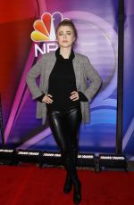 MELISSA ROXBURGH at NBC New York Mid Season Press Junket in New York 01/24/2019