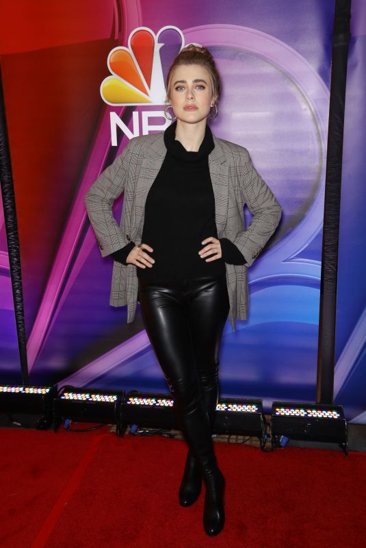 MELISSA ROXBURGH at NBC New York Mid Season Press Junket in New York 01/24/2019