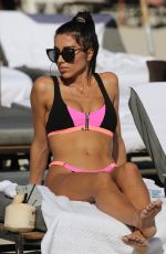 METISHA SCHAEFER in Bikini at a Beach in Miami 01/12/2019