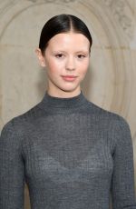 MIA GOTH at Christian Dior Show at Paris Fashion Week 01/21/2019