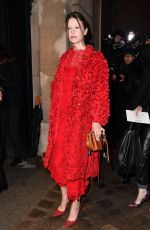 MIA GOTH at Valentino Fashion Show at PFW in Paris 01/23/2019