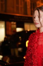 MIA GOTH at Valentino Fashion Show at PFW in Paris 01/23/2019