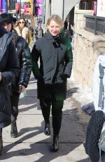 MIA WASIKOWSKA Out at Sundance Film Festival 01/28/2019