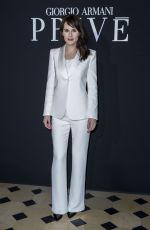MICHELLE DOCKERY at Giorgio Armani Fashion Show in Paris 01/22/2019
