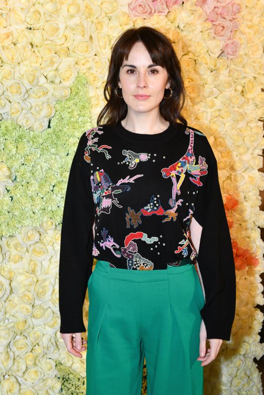 MICHELLE DOCKERY at Schiaparelli Haute Couture Fashion Show in Paris 01/21/2019