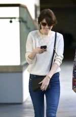 MICHELLE DOCKERY Out and About in Los Angeles 01/03/2019