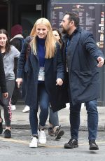 MICHELLE HUNZIKER Arrives at Ariston Theater in Sanremo 01/30/2019