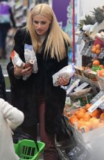 MICHELLE HUNZIKER Out Shopping in Milan 01/28/2019