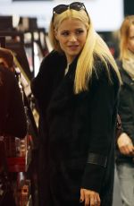 MICHELLE HUNZIKER Out Shopping in Milan 01/28/2019