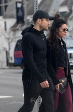 MICHELLE KEEGAN and Mark Wright Out in West Hollywood 01/12/2019