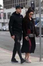 MICHELLE KEEGAN and Mark Wright Out in West Hollywood 01/12/2019