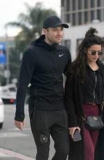 MICHELLE KEEGAN and Mark Wright Out in West Hollywood 01/12/2019