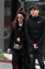 MICHELLE KEEGAN and Mark Wright Out in West Hollywood 01/12/2019