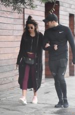 MICHELLE KEEGAN and Mark Wright Out in West Hollywood 01/12/2019