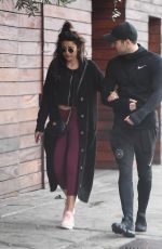 MICHELLE KEEGAN and Mark Wright Out in West Hollywood 01/12/2019