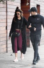 MICHELLE KEEGAN and Mark Wright Out in West Hollywood 01/12/2019