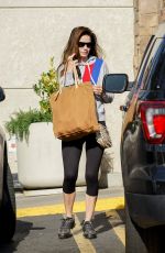 MICHELLE MONAGHAN Shopping at Gelson