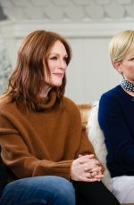 MICHELLE WILLIAMS and JULIANNE MOORE at Variety Sundance Studio in Park City 01/25/2019