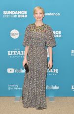 MICHELLE WILLIAMS at After the Wedding Premiere at Sundance Film Festival in Park City 01/25/2019