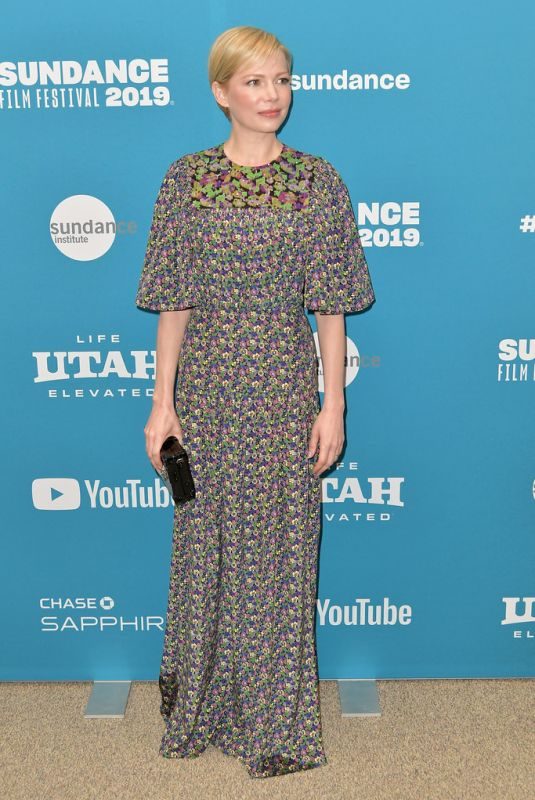 MICHELLE WILLIAMS at After the Wedding Premiere at Sundance Film Festival in Park City 01/25/2019
