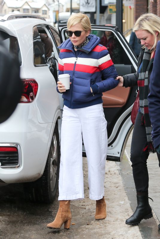 MICHELLE WILLIAMS Out at Sundance Film Festival in Park City 01/25/2019