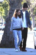 MILA KUNIS and Ashton Kutcher Out in Los Angeles 01/10/2019