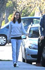 MILA KUNIS and Ashton Kutcher Out in Los Angeles 01/10/2019