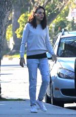 MILA KUNIS and Ashton Kutcher Out in Los Angeles 01/10/2019