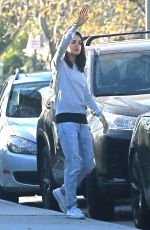 MILA KUNIS and Ashton Kutcher Out in Los Angeles 01/10/2019