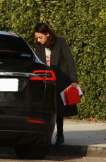 MILA KUNIS Leaves Her House in Los Angeles 01/10/2019