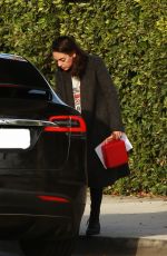 MILA KUNIS Leaves Her House in Los Angeles 01/10/2019