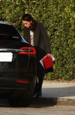 MILA KUNIS Leaves Her House in Los Angeles 01/10/2019
