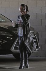 MILA KUNIS Out and About in Los Angeles 01/08/2019