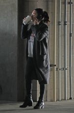 MILA KUNIS Out and About in Los Angeles 01/08/2019