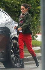 MILA KUNIS Out in Los Angeles 01/17/2019