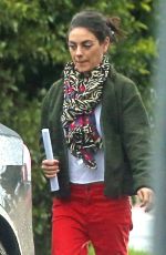 MILA KUNIS Out in Los Angeles 01/17/2019