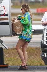MILEY CYRUS Leaves Versace Mansion in Miami 01/09/2019