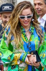 MILEY CYRUS Out and About in Miami Beach 01/09/2019