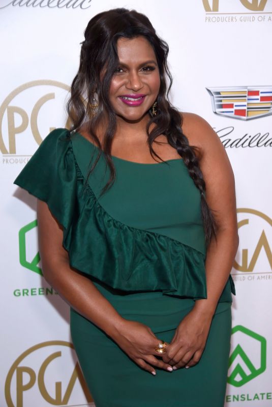 MINDY KALING at 2019 Producers Guild Awards in Beverly Hills 01/19/2019