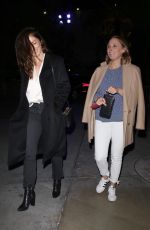 MINKA KELLY Arrives at Elton John Concert at Staples Center 01/30/20109