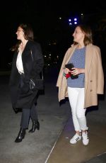 MINKA KELLY Arrives at Elton John Concert at Staples Center 01/30/20109