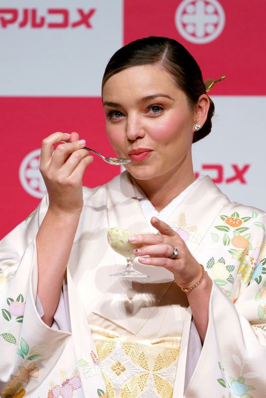 MIRANDA KERR at Marukome Co. Ltd Miso Products Promotion in Tokyo 01/10/2019